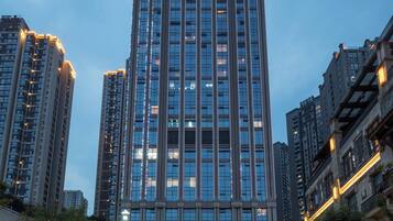 Front of property – evening/night