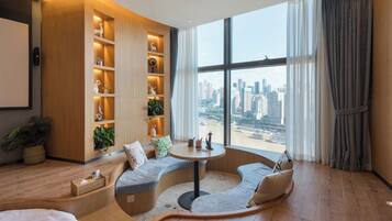 Dobbeltrom – elite, elveutsikt | Utsikt fra rommet