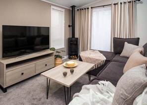 Living area - Premium modern and contemporary luxury lodge perfect for a relaxing escape. (Workington)