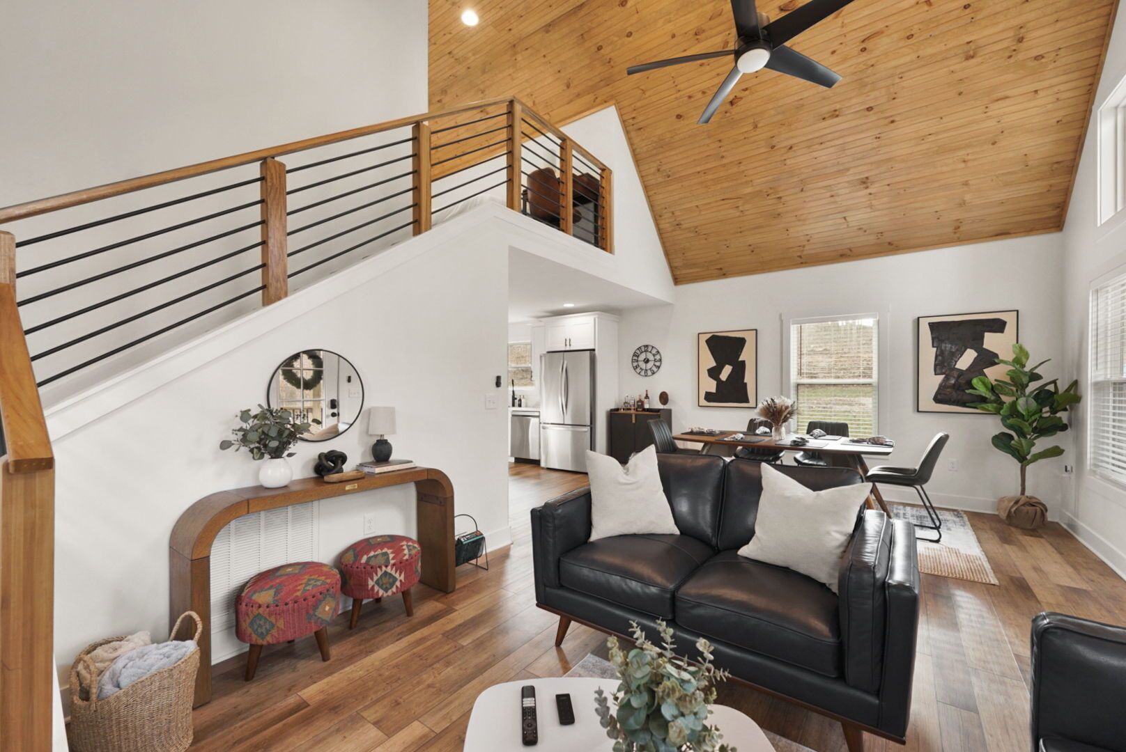 TV connectée, cheminée, jeux vidéo