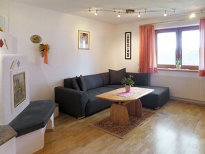 Televisie en een open haard