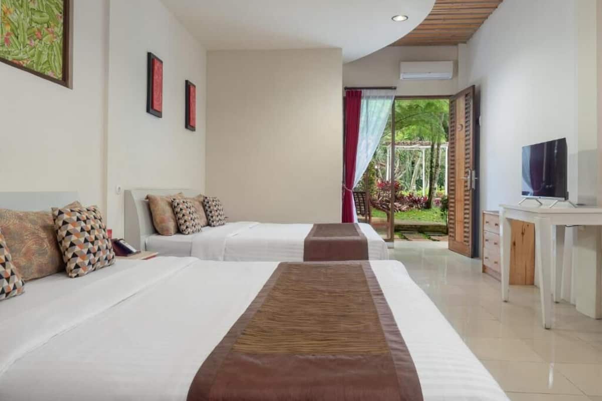 Familien-Suite, Gartenblick