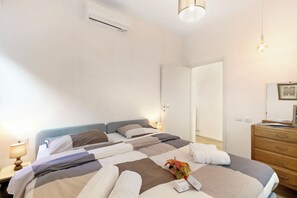 2 chambres, accès au Wi-Fi (inclus), literie fournie