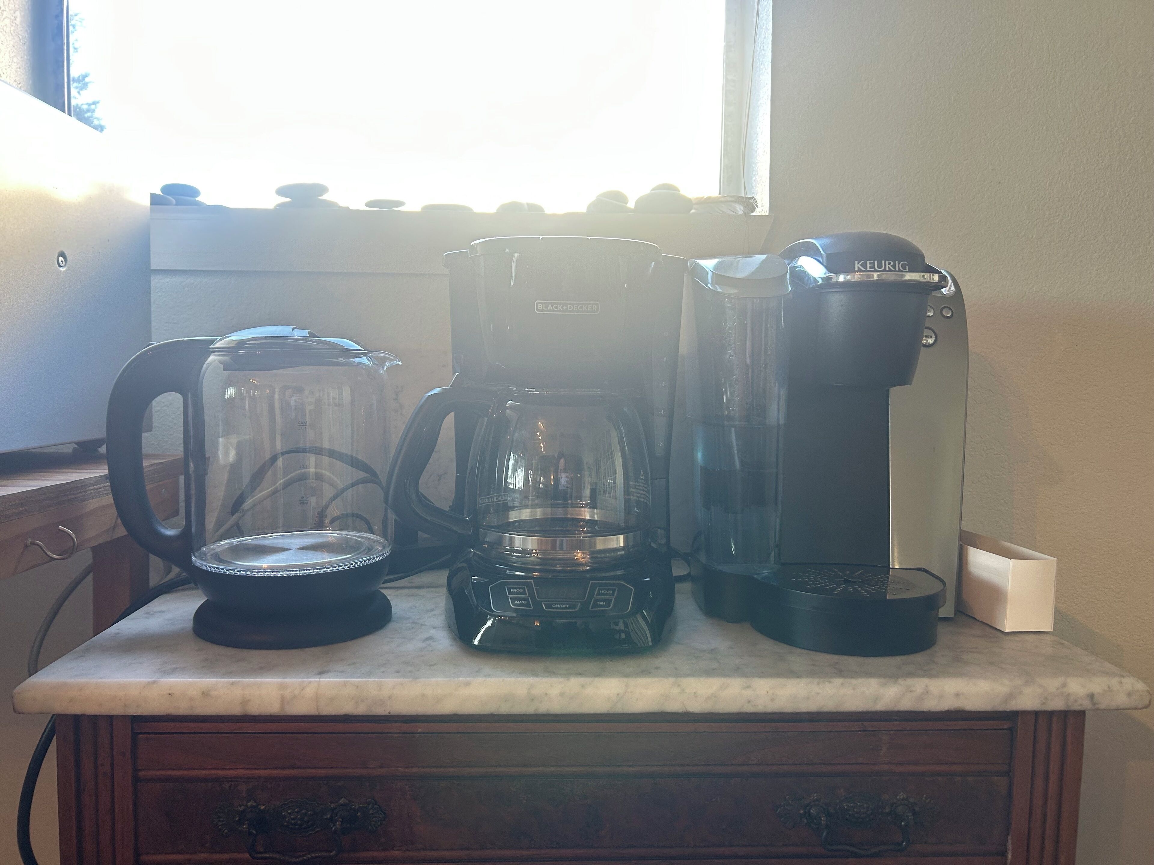 Kaffe og/eller kaffemaskin