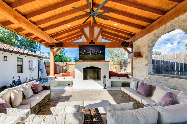 Enceinte de l’hébergement