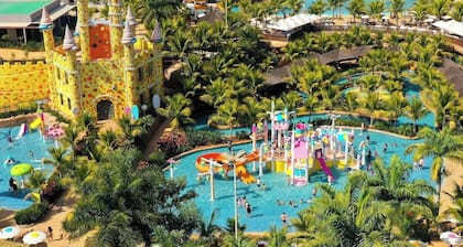 Family apartment in São Pedro Thermas Resort, next to the park!