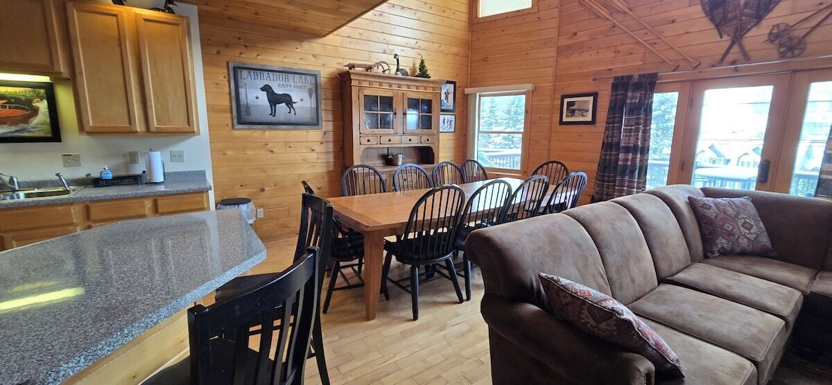 TV, fireplace, video games, foosball