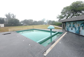 Voorkant van accommodatie