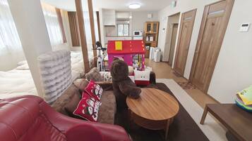 1 slaapkamer, een bureau, gratis wifi, beddengoed
