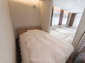 1 sovrum, skrivbord, gratis wi-fi och sängkläder