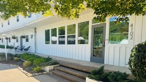 Exterior detail - Zinnia- Deluxe Double Queen Studio at The Dogwood (Maggie Valley)