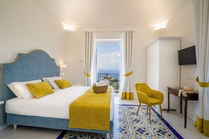 Luxury Villa | 5 bedrooms, Frette Italian sheets, premium bedding, in-room safe - Villa Breathtaking View Near Nerano (Massa Lubrense)