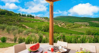 Villa Chianti With Pool Near The Vineyard