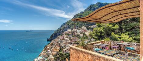 Blick von der Unterkunft