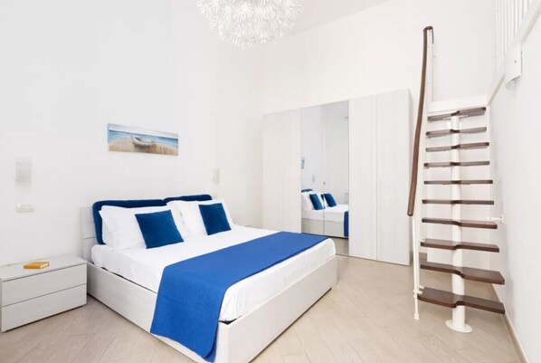 Appartement | 2 chambres, coffres-forts dans les chambres, fer et planche à repasser