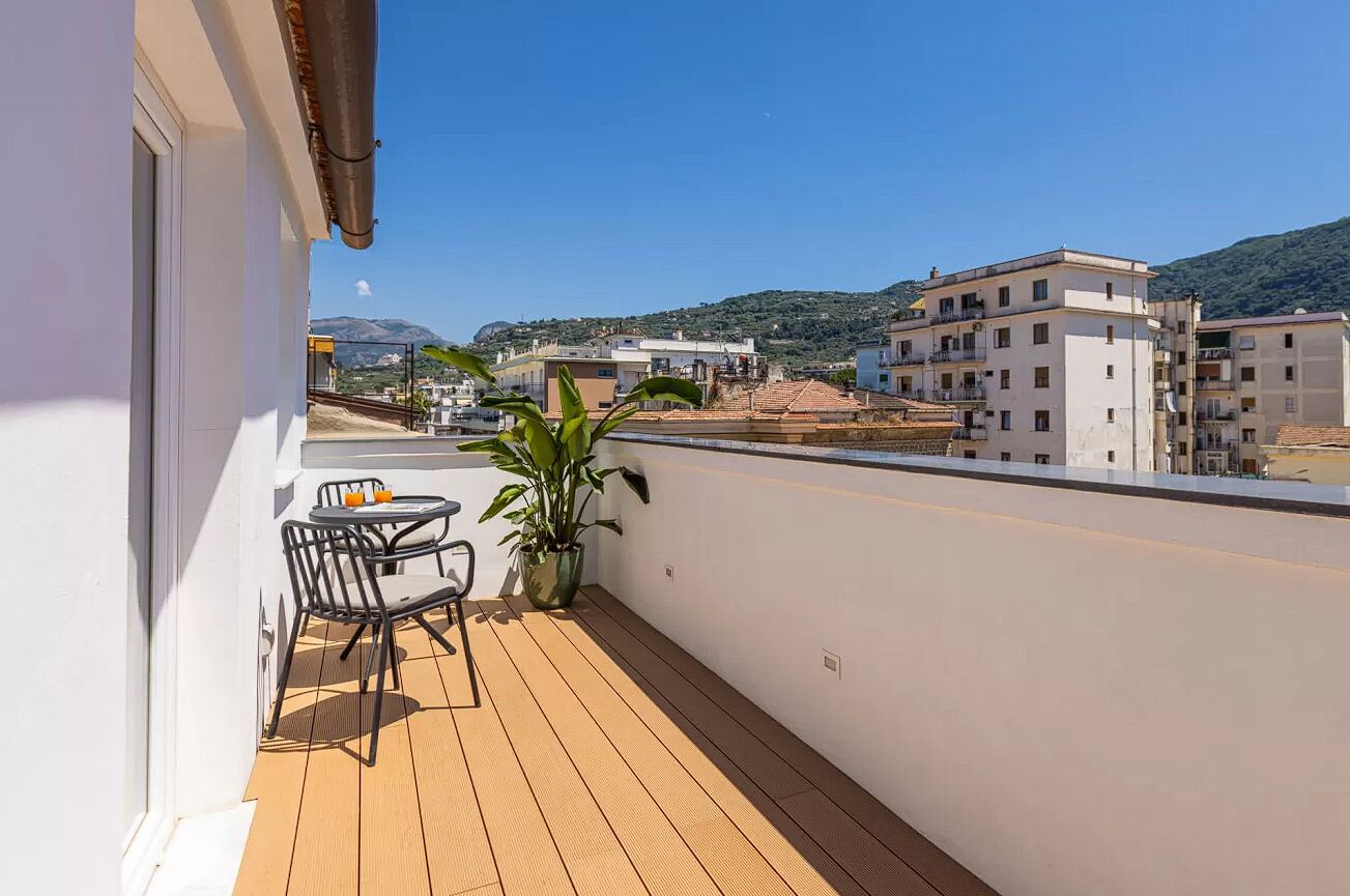 Zimmer | Blick vom Balkon