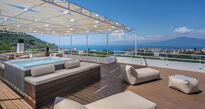 Luxury Villa In Sorrento Coast Swimming Pool & View