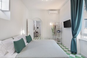 Lejlighed | 4 soveværelser, pengeskab på værelset, mørklægningsgardiner