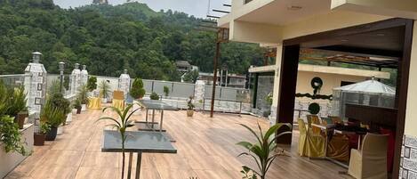 Overnatningsstedets facade