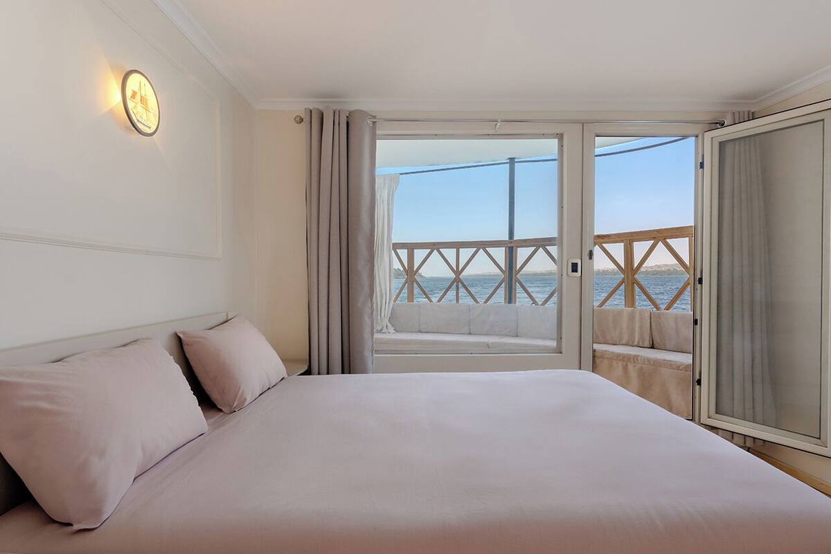 Suite, Balkon, Flussblick