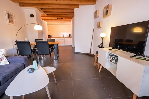 Smart TV, stereo - Holiday apartment in the blue barn (Binzen)