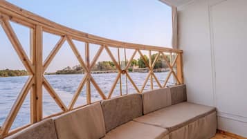 Suite, Balcony, River View | Minibar, in-room safe, individually decorated, individually furnished