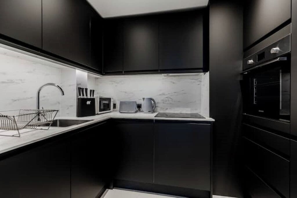 Microwave, stovetop, dishwasher