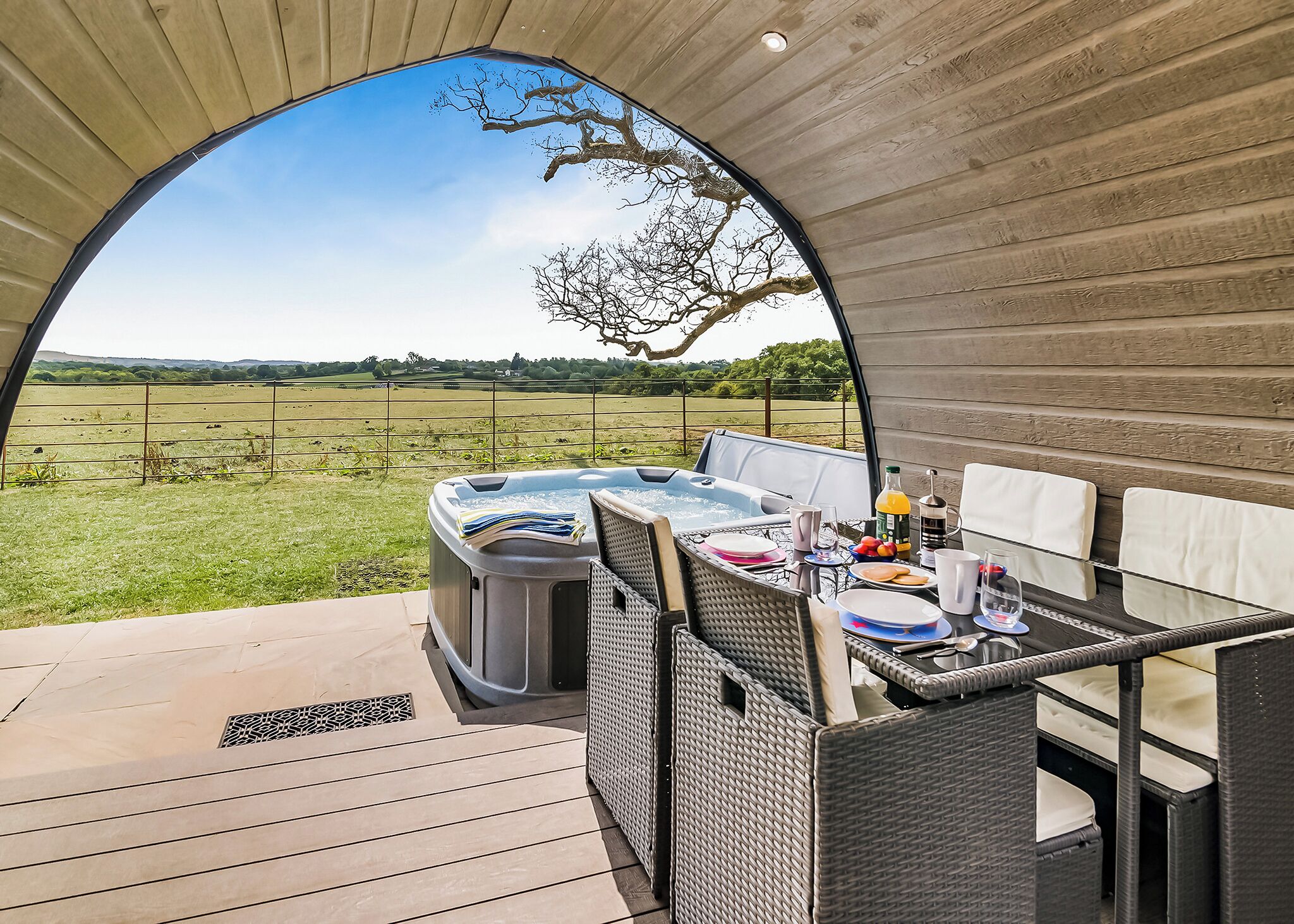 Restaurante al aire libre