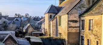 Enjoy a cozy setting with a stunning view of the majestic Sées Cathedral.