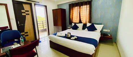 Ropa de cama de alta calidad, wifi gratis y ropa de cama