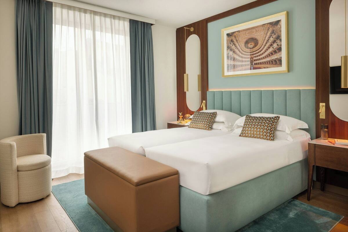 Two Bedroom Apartment | Hypo-allergenic bedding, down duvets, pillow-top beds, in-room safe