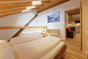 2 chambres, lit parapluie, Wi-Fi gratuit, draps fournis