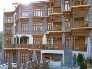 Fassade der Unterkunft