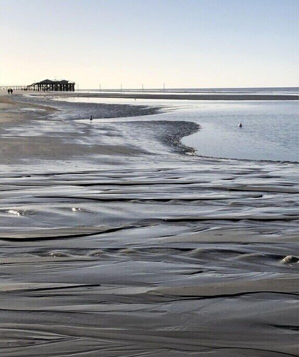 Beach - Poppenbüll thatched house (Hamburg)