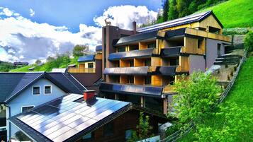 Fassade der Unterkunft