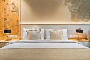 2 kamar tidur, setrika/meja setrika, dan Wi-Fi gratis