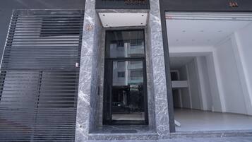 Fassade der Unterkunft