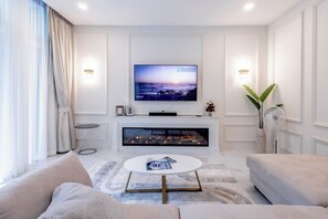 Executive Apartment, 2 Bedrooms, Private Pool | 2 bedrooms, in-room safe, blackout drapes, iron/ironing board