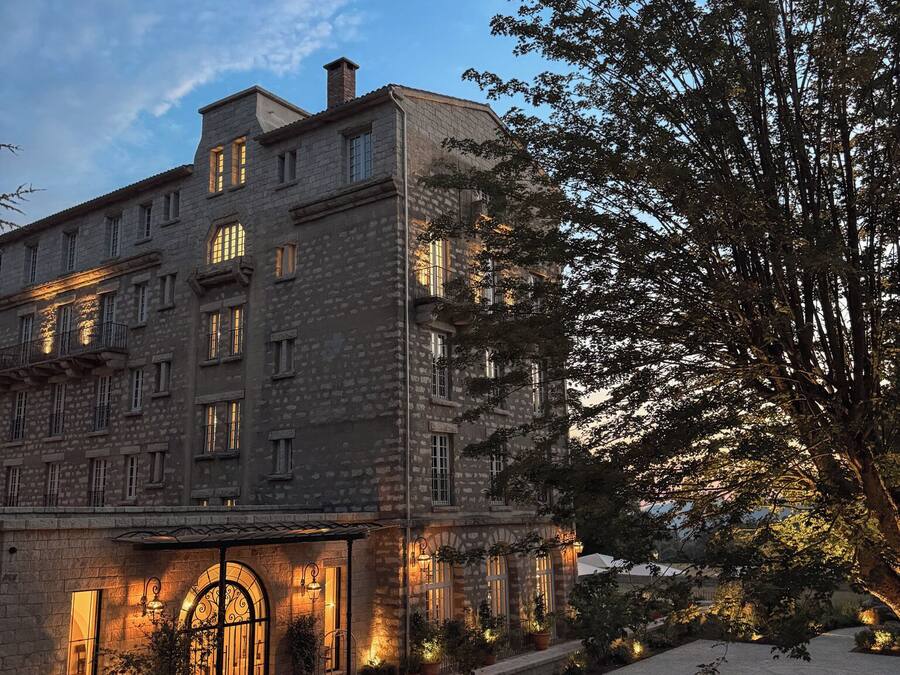 Fachada da propriedade