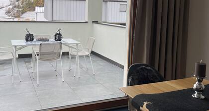GemĂŒtliches Appartement mit groĂer Terrasse in Gehminuten zum Schilift