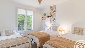 5 Schlafzimmer, kostenloses WLAN, Bettwäsche