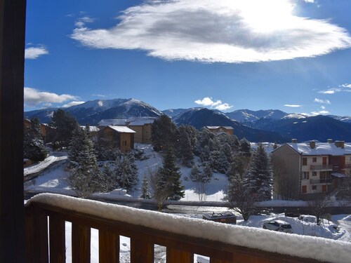 Studio Mezzanine pour 5 avec Parking à Font-Romeu