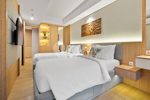 2 bedrooms, iron/ironing board, free WiFi