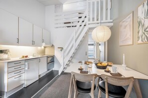 Dining - Centrally located apartment in Søndervig, renovated in 2025. (Ringkøbing)