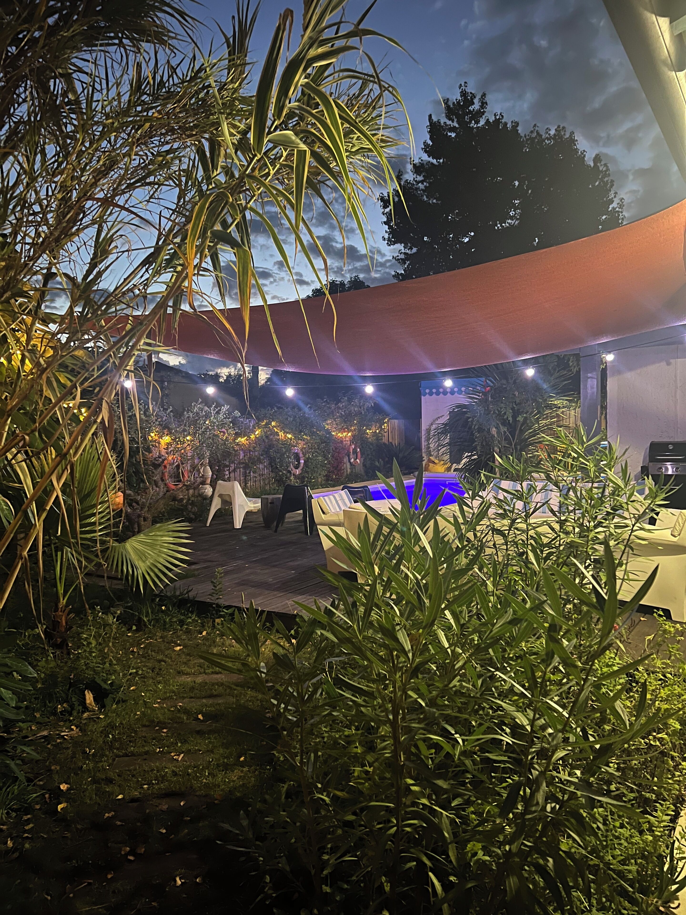 Overnattingsstedets uteområder