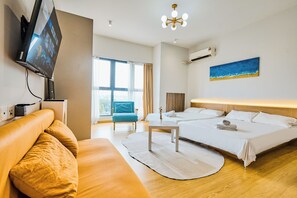 Een strijkplank/strijkijzer, wifi