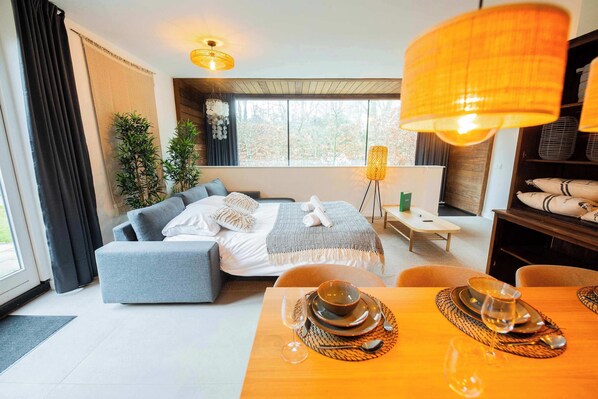2 bedrooms, desk, iron/ironing board, WiFi