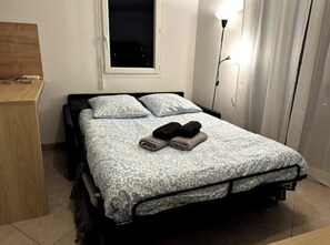 1 Schlafzimmer, Bügeleisen/Bügelbrett, WLAN