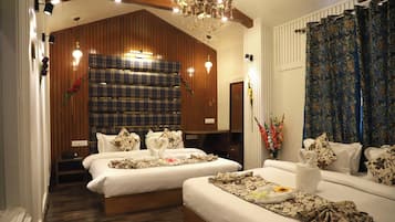 Family Suite, City View | Down comforters, minibar, desk, laptop workspace