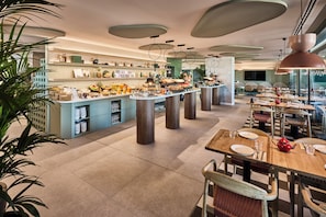 Daily buffet breakfast (EUR 12 per person)
